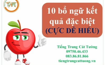 Bổ ngữ kết quả (10 BỔ NGỮ KẾT QUẢ ĐẶC BIỆT) – Phần 2