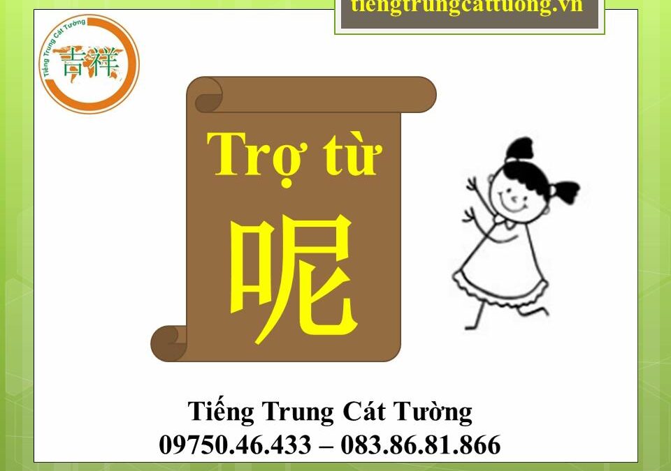 Trợ từ 呢 ne ( BAO GỒM CÂU HỎI TỈNH LƯỢC )