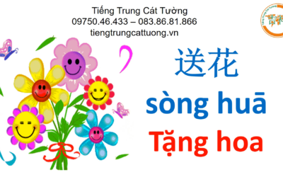 Mẩu chuyện vui tiếng Trung – TẶNG HOA《送花》- 汉语幽默故事